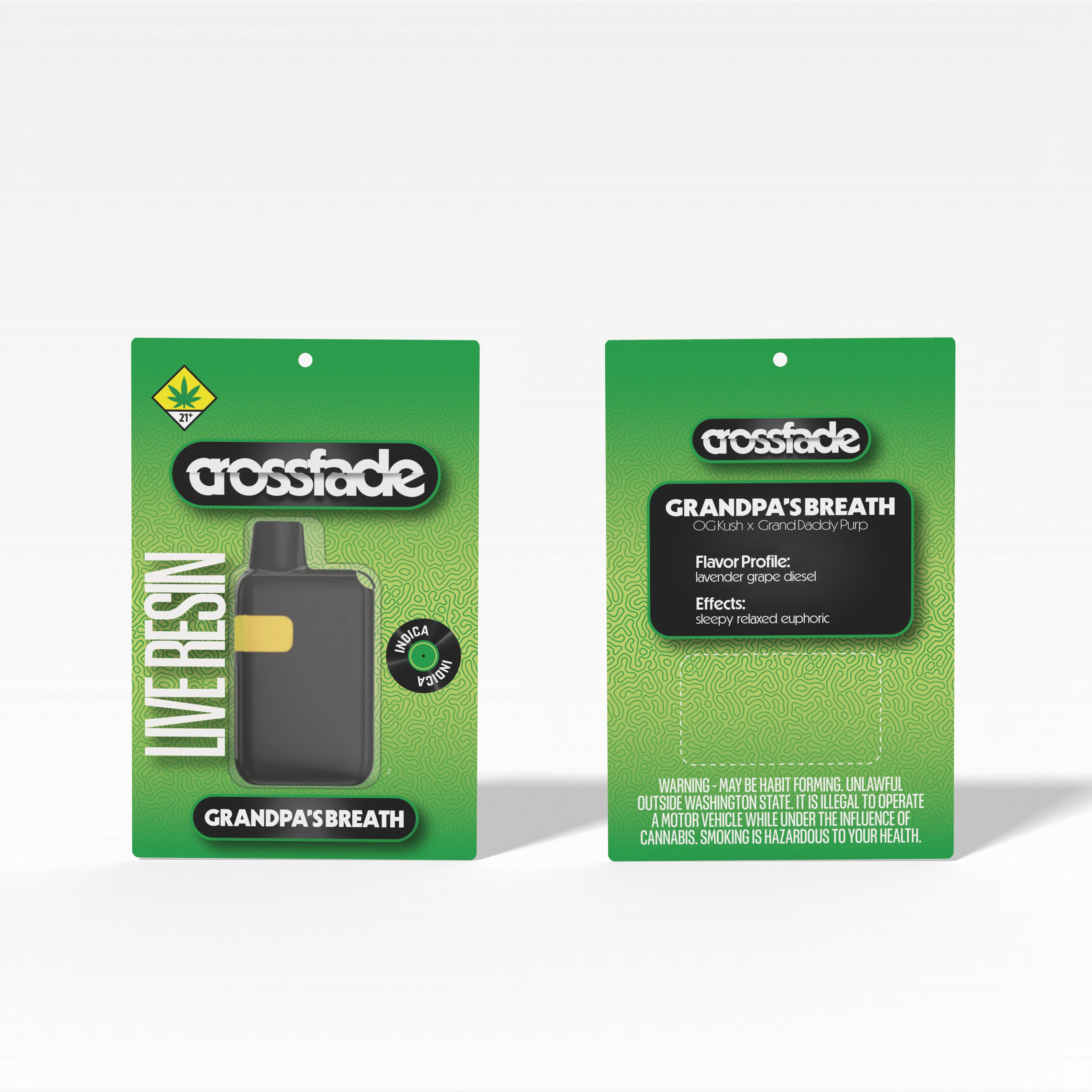 Crossfade Live Resin - Disposable Vape