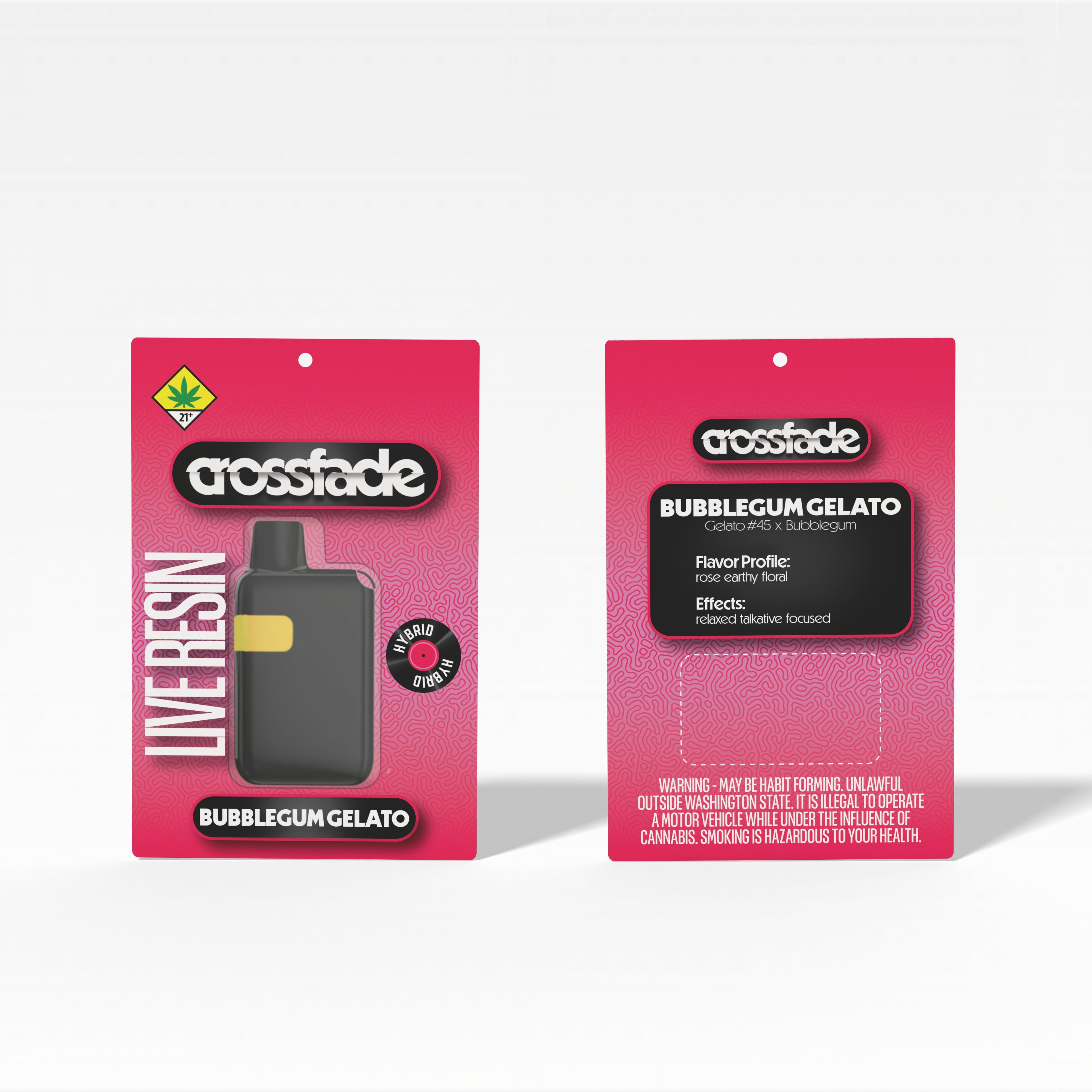 Crossfade Live Resin - Disposable Vape