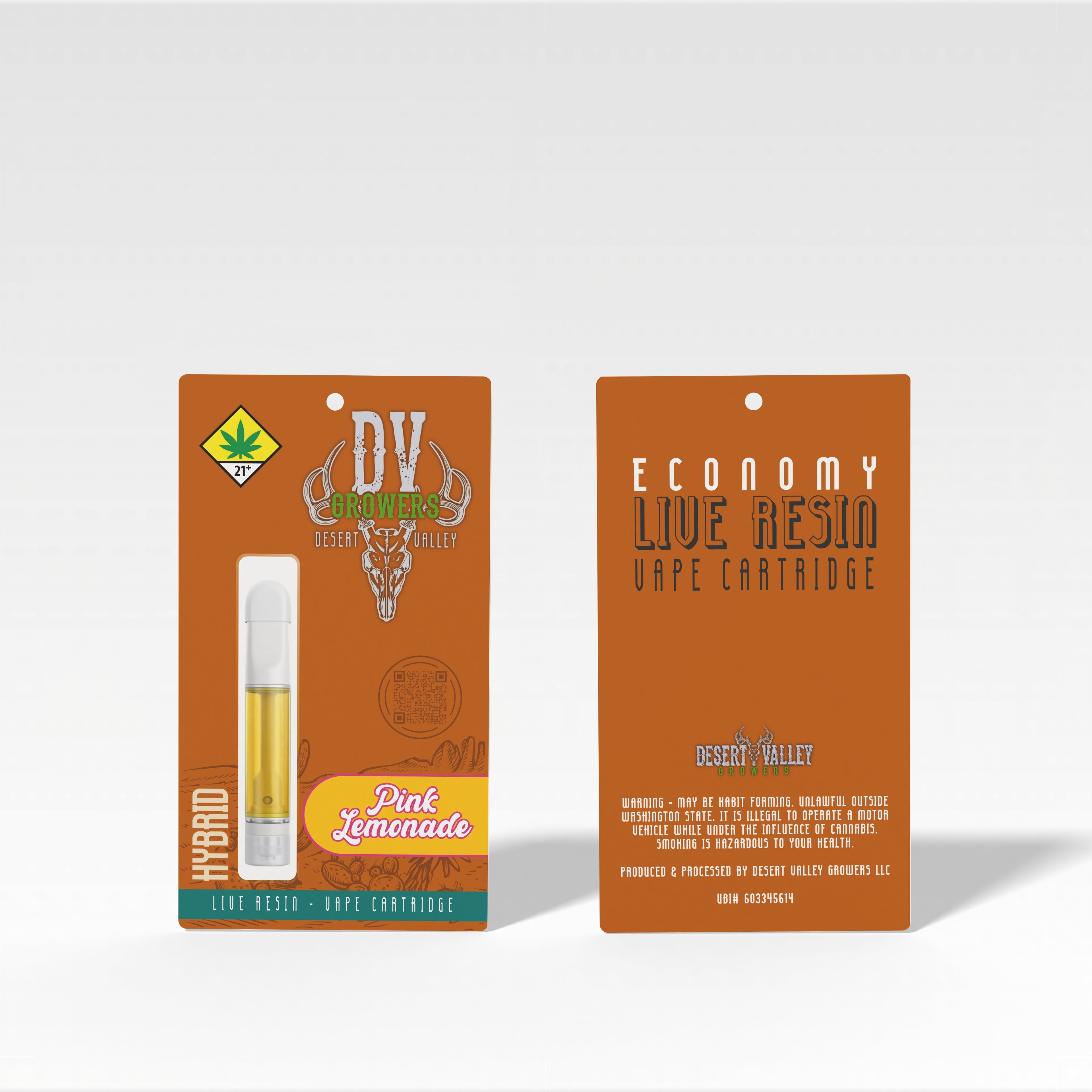 Desert Valley Growers - Live Resin Vape Carts